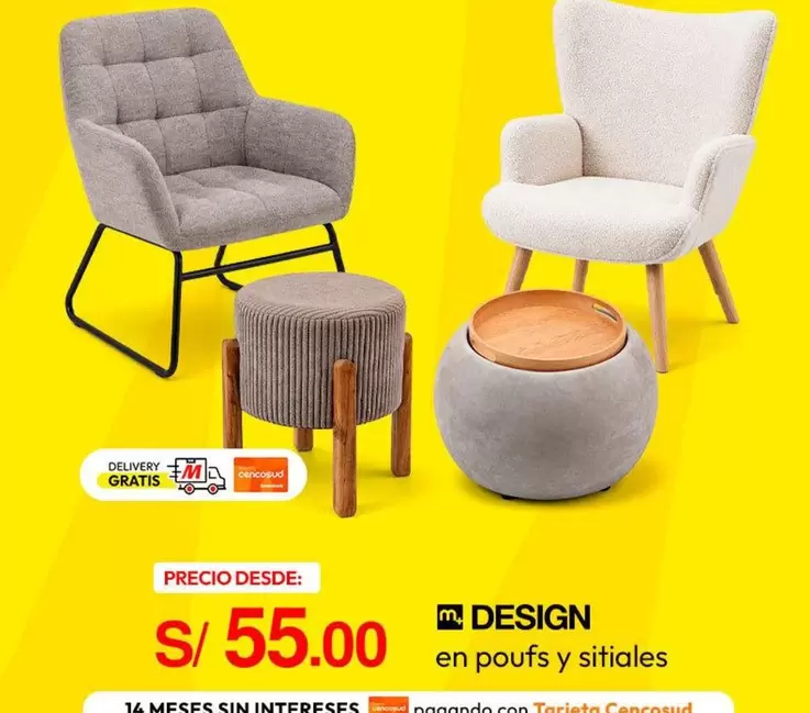 En Poufs Y Sitiales