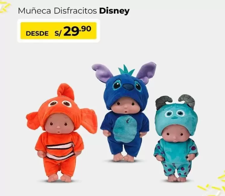 Disney - Muñeca Disfrazcitos