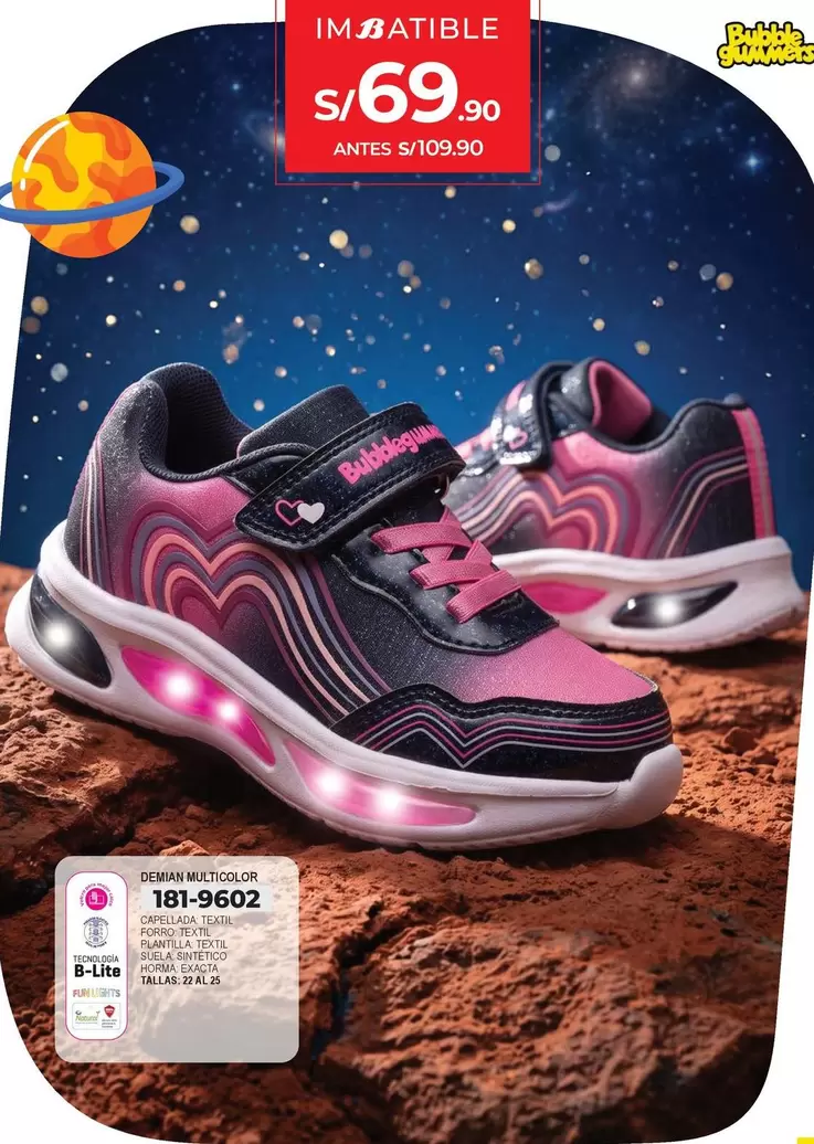 Natural - Zapatillas Multicolor 181-9602