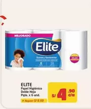Elite - Papel Higi0990nico Doble Hoja