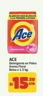 Ace - Detergente en Polvo Aroma Floral Bolsa