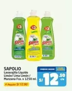 Sapolio - Lavavajilla Líquido