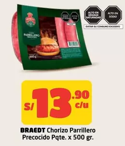 Braedt - Chorizo Parrillero Precocido