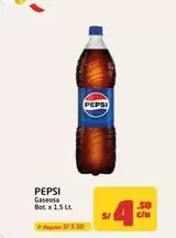 Pepsi - Gaseosa Bot. x 1.5 Lt.
