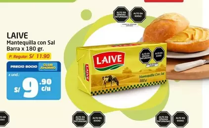 Laive - Mantequilla con Sal Barra