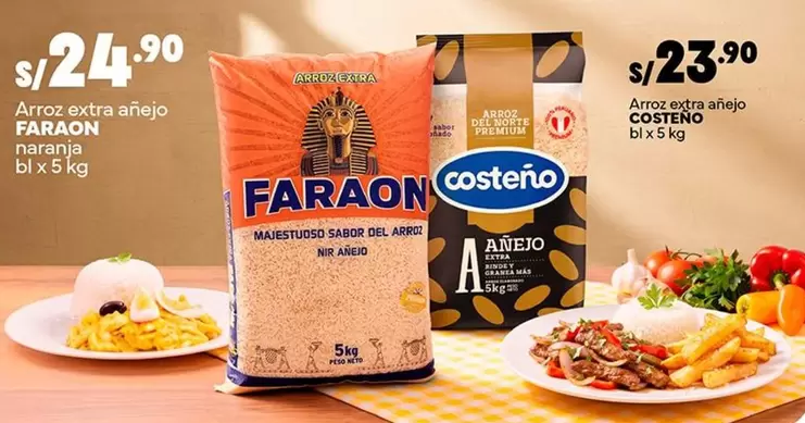 Faraon - Arroz extra añejo naranja