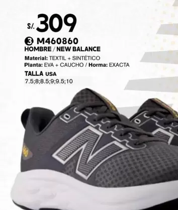 New Balance - M460860 HOMBRE