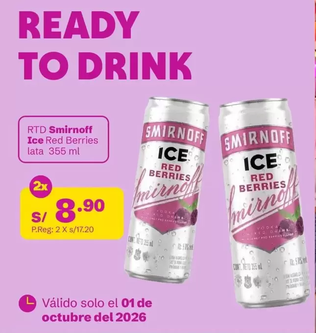 Smirnoff - Ice Red Berries