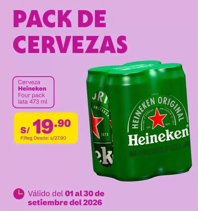 Heineken - PACK DE CERVEZAS