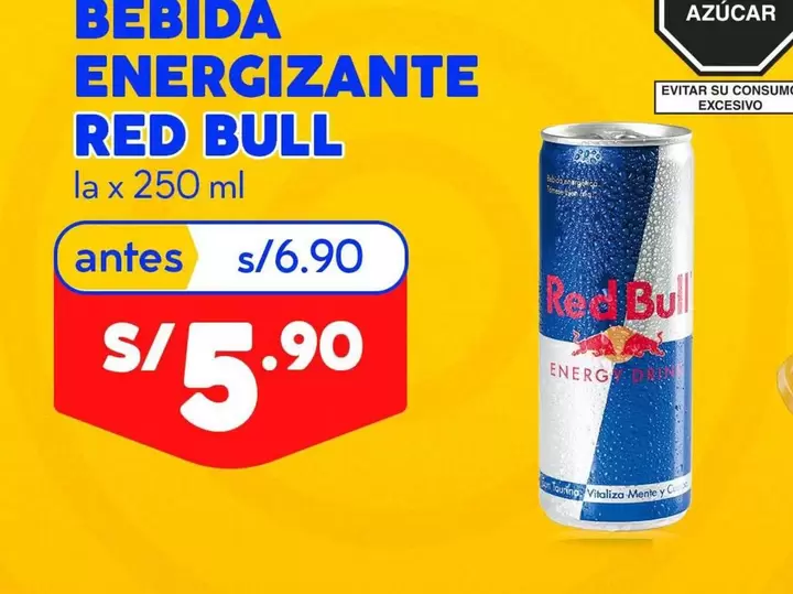 Red Bull - BEBIDA ENERGIZANTE