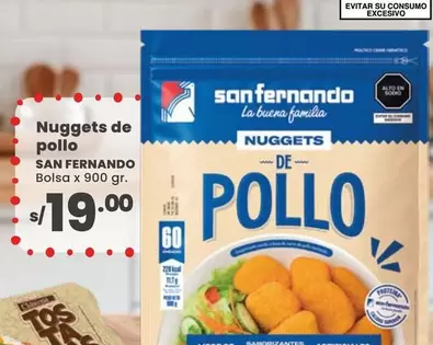 San Fernando - Nuggets de pollo