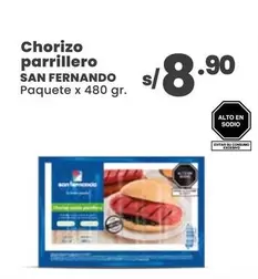 San Fernando - Chorizo parrillero