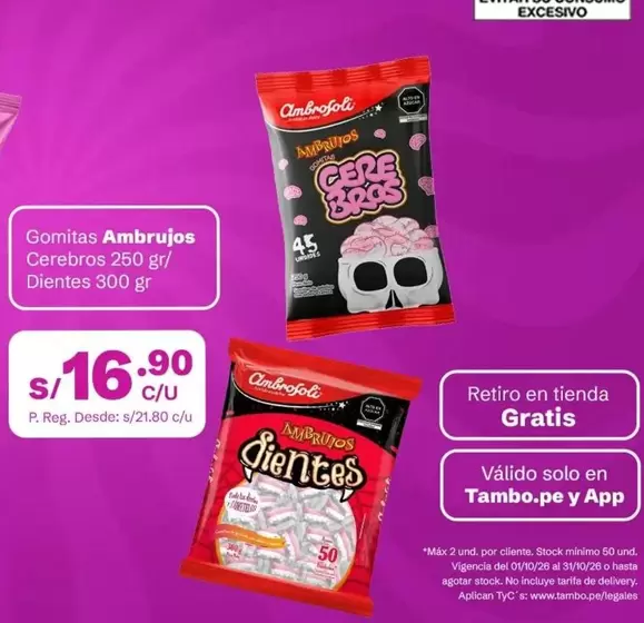 Solo - Gomitas Ambrujos Cerebros