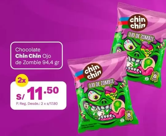 Chin Chin - Chocolate Ojo de Zombie