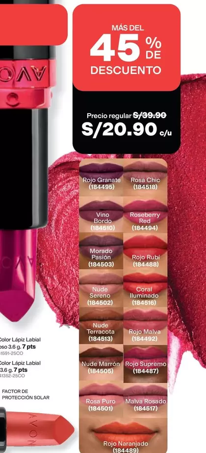 Avon - Color Labial Lipstick