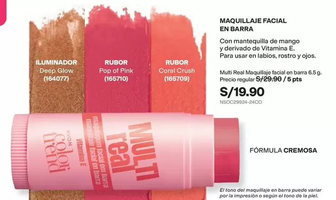 Pink - Maquillaje Facial en Barra