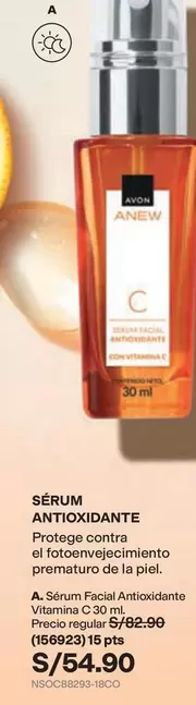 Anew - Serum Facial Antioxidante Vitamina C 30 ml