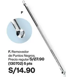 PTS - Removedor de Puntos Negros (130702) 5 pts