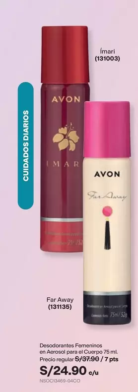 Avon - Imari (131003) / Far Away (131136)