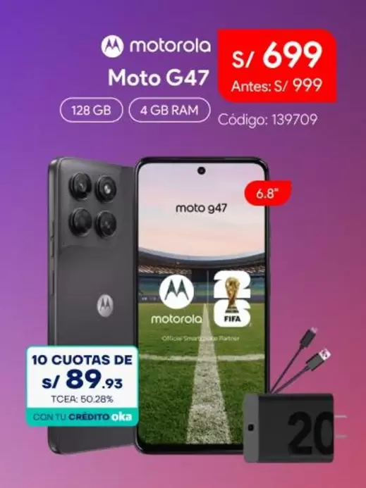 Motorola - Moto G47