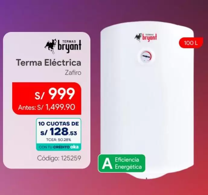 Termo Eléctrica Zafiro