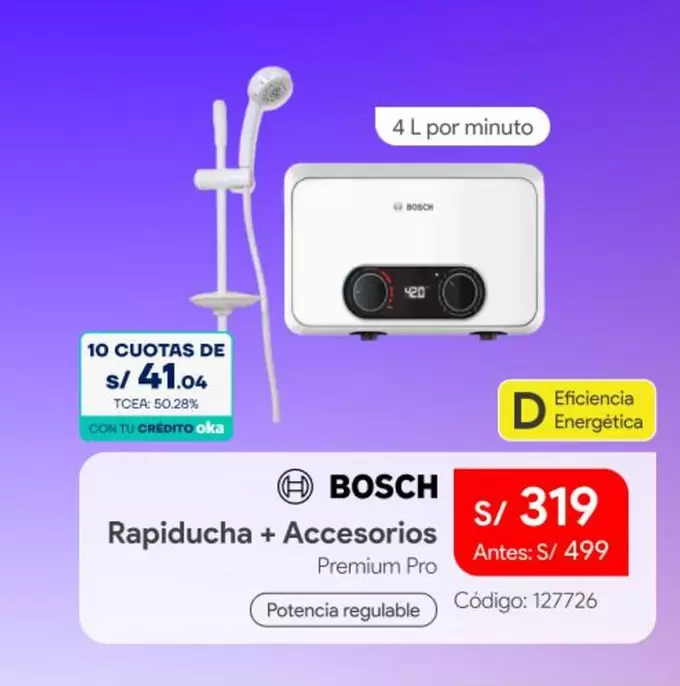 Bosch - Rapiduacha + Accesorios Premium Pro
