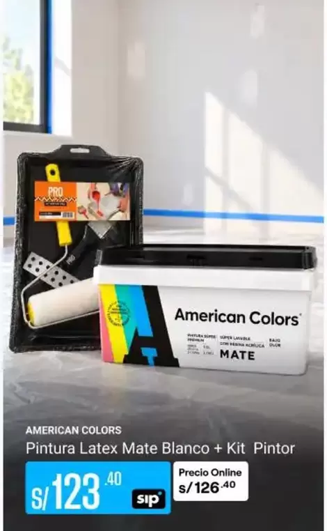 Pro - Pintura Latex Mate Blanco