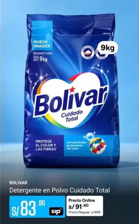 Bolívar - Detergente en Polvo Cuidado Total