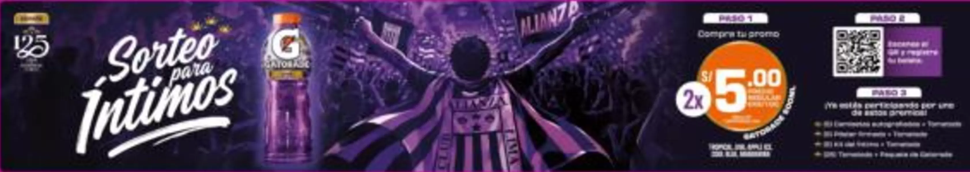 Alianza - Sorteo para Íntimos
