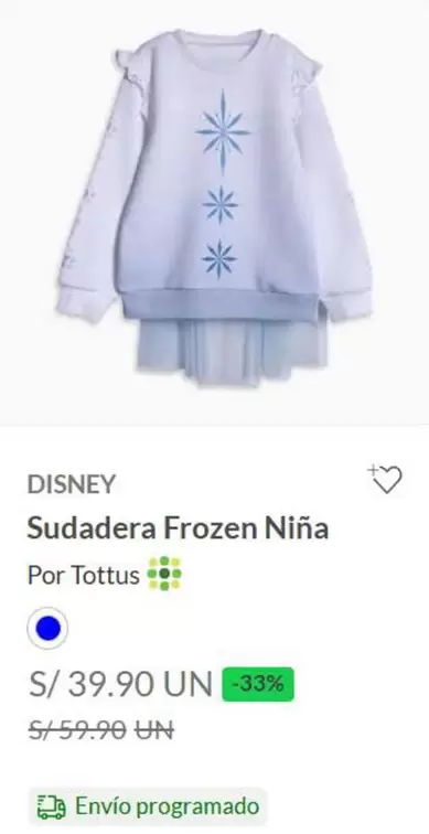 Disney - Sudadera Frozen Niña