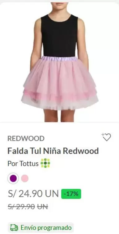 Tottus - Falda Tul Niña
