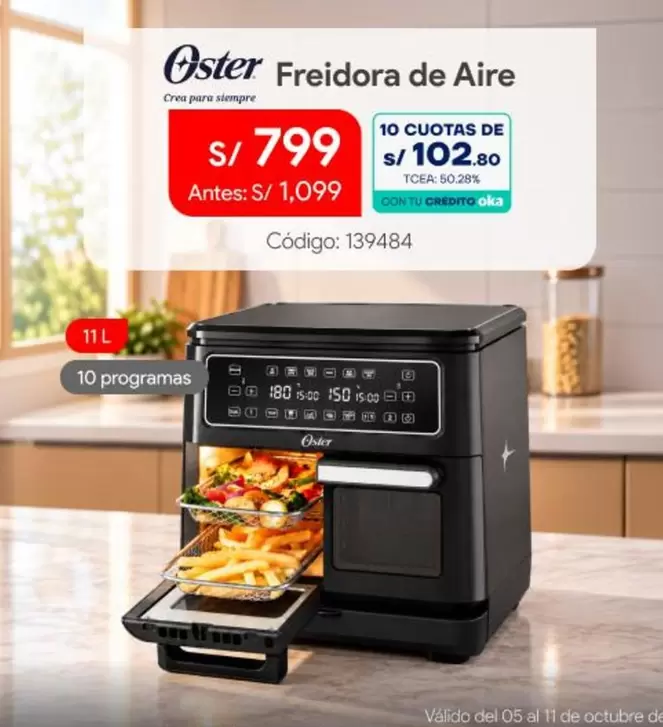 Oster - Freidora de Aire