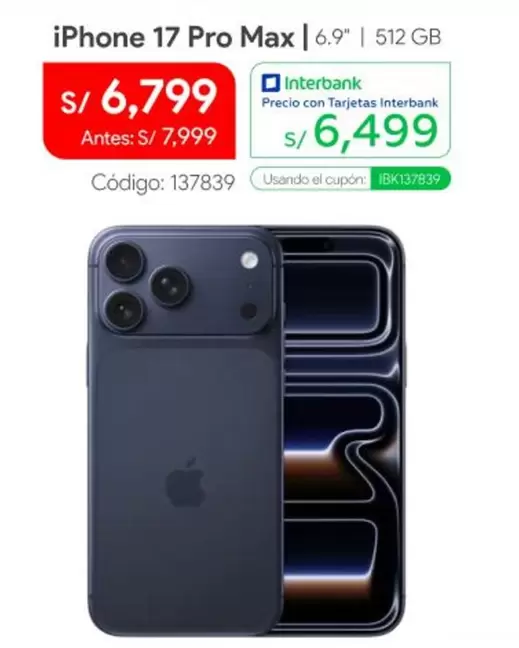 Apple - iPhone 17 Pro Max | 6.9" | 512 GB