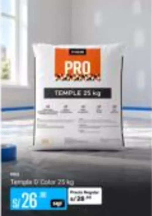 Pro - Temple D Color 25 kg