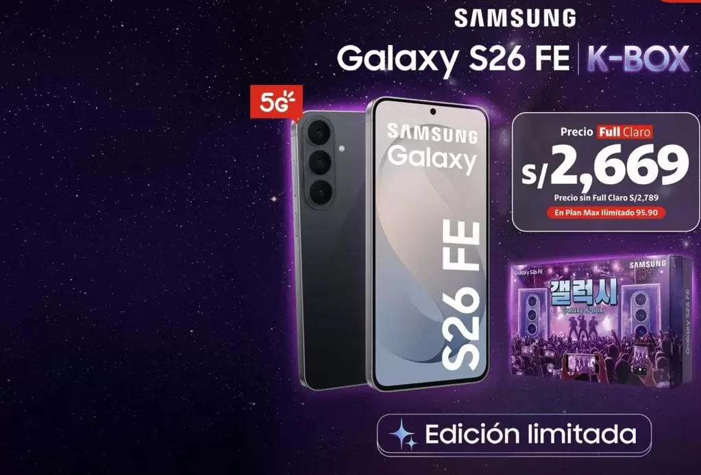 Samsung - Galaxy S26 FE K-BOX