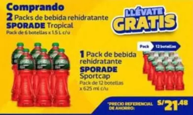 Sporade - bebida rehidratante SPORADE Tropical