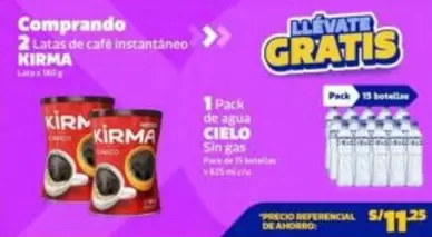 Kirma - 2 Latas de café instantáneo
