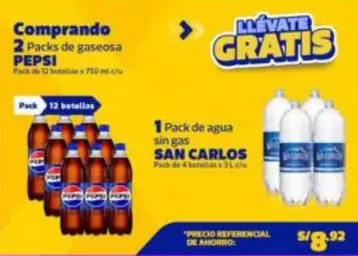 Pepsi - 2 Packs de gaseosa