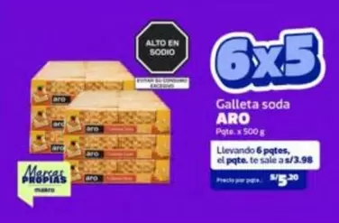 Aro - Galleta soda