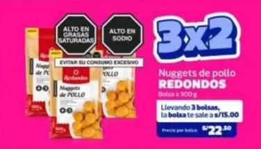 Redondos - Nuggets de pollo REDONDOS