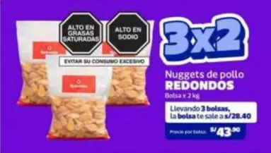 Redondos - Nuggets de pollo REDONDOS