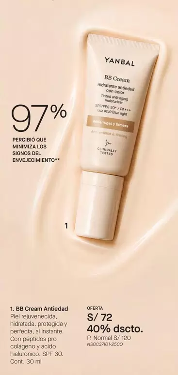 Yanbal - BB Cream Antiedad