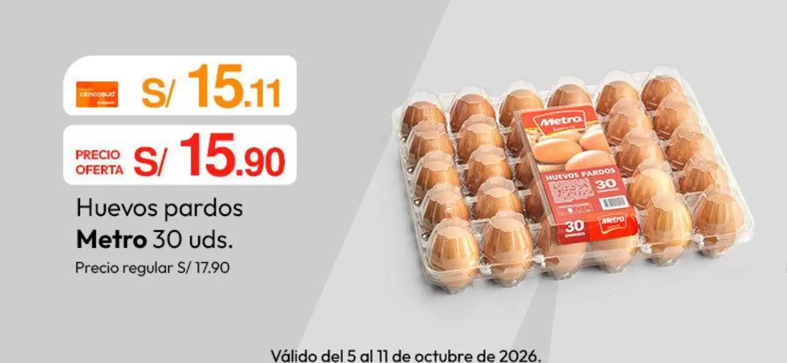 Metro - Huevos pardos