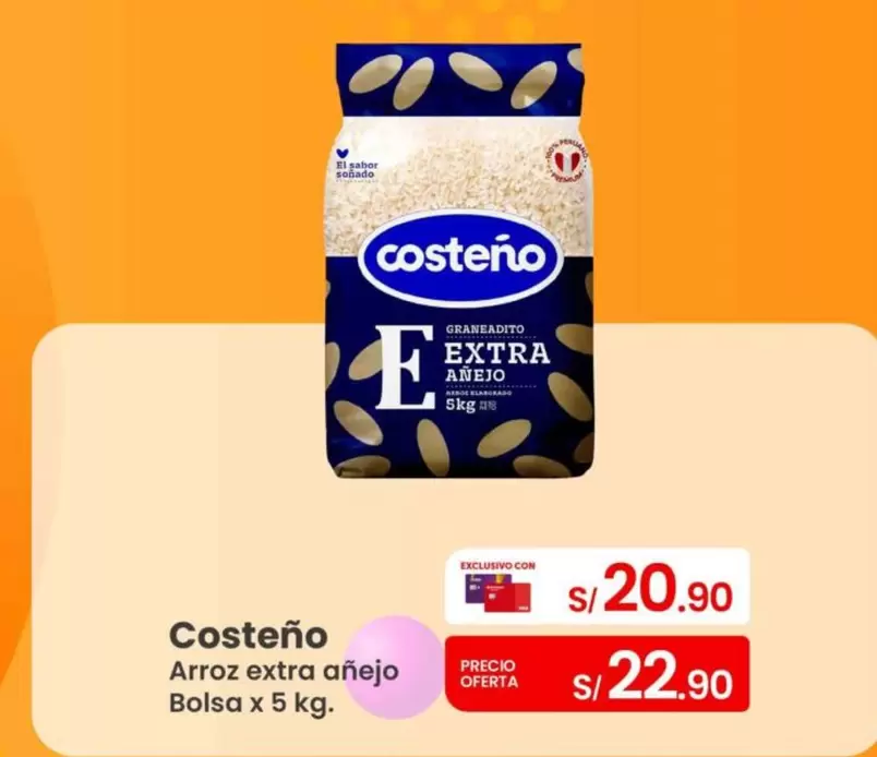 Costeño - Arroz extra añejo