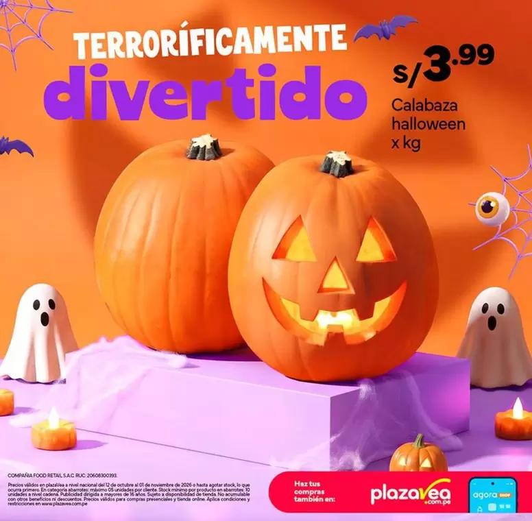 Calabaza Halloween