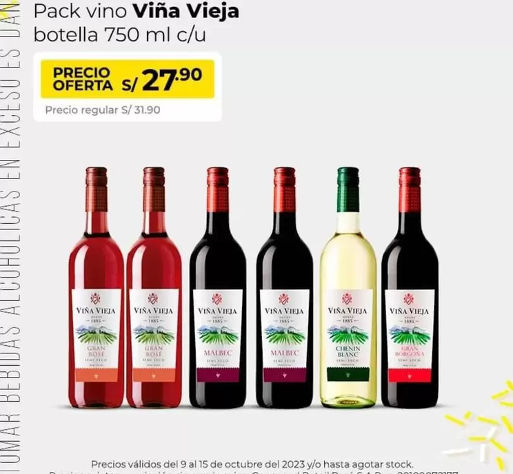 Viña Vieja - Pack vino