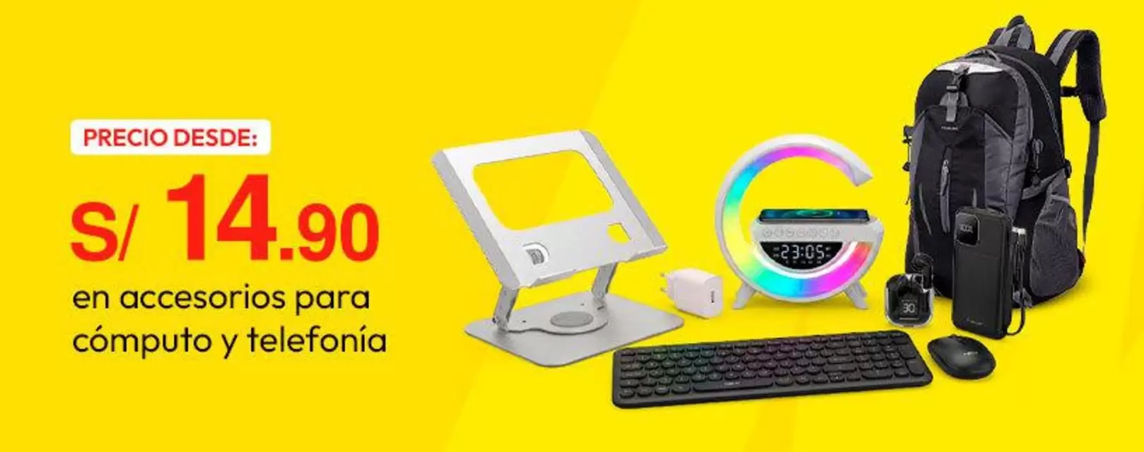 Accesorios para cómputo y telefonía