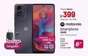 Motorola - Smartphone G04S