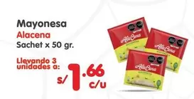 Alacena - Mayonesa Sachet