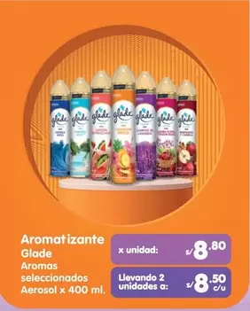 Glade - Aromatizante Aerosol
